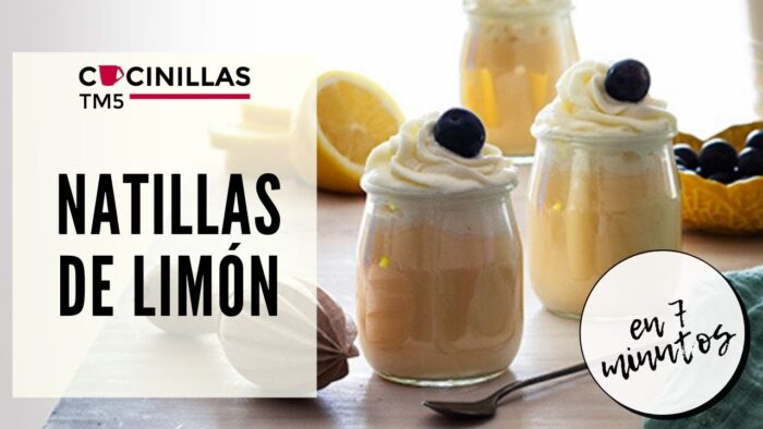 Natillas de Limón | Recetas Thermomix