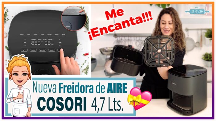 👉Nueva FREIDORA sin Aceite COSORI CAF-L501 4,7 Litros 👈¡PERFECTA! 🥰 Freidora de Aire Caliente 💯👍