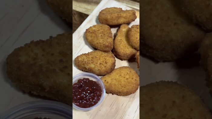 Nuggets perfectos EN SOLO 7Minutos en la freidora de aire COSORI 😜