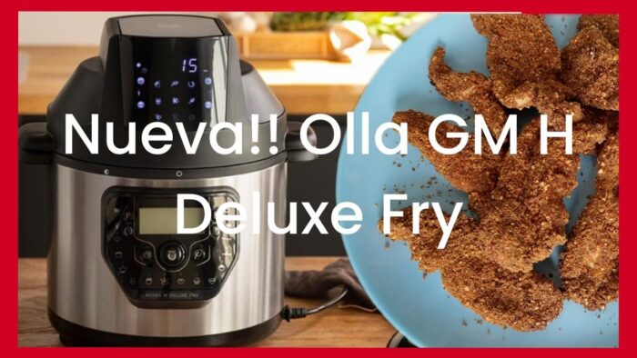 😲 OLLA GM H DELUXE FRY Y CABEZAL FREIDORA DE AIRE #unboxing