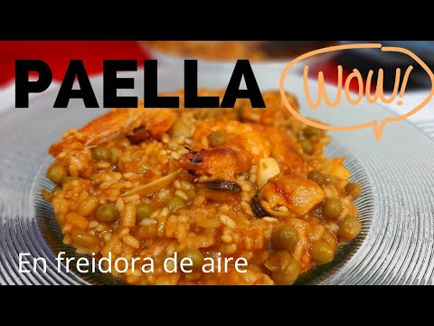PAELLA EN FREIDORA DE AIRE #airfryer #cosori #freidoradeaire