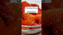 😋 PIMIENTO ROJO ASADO en FREIDORA de AIRE (AirFryer) #shorts