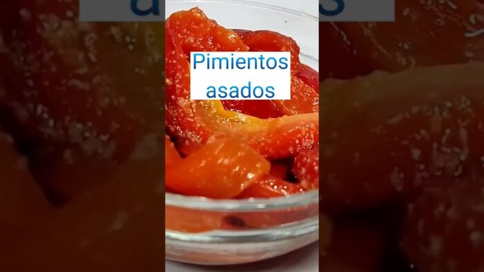 😋 PIMIENTO ROJO ASADO en FREIDORA de AIRE (AirFryer) #shorts