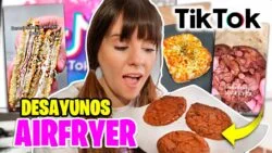 PROBANDO RECETAS VIRALES DE TIK TOK CON FREIDORA DE AIRE 🍟