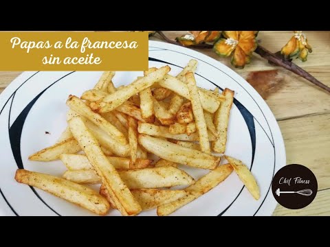 Papas a la francesa en la freidora de aire | Chef fitness