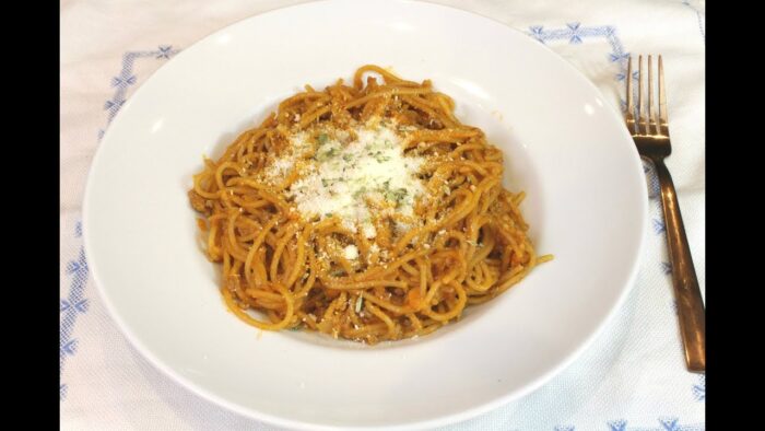Pasta boloñesa con Thermomix. IMPRESIONANTE