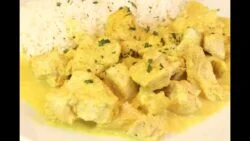 Pollo al curry con Thermomix | Receta deliciosa