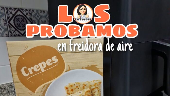 Probamos los CREPS CONGELADOS de MERCADONA en la freidora de aire | Recetas con la cosori y más