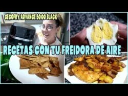 RECETAS QUE TE SORPRENDERÁN EN TU FREIDORA DE AIRE|  FREIDORA SIN ACEITE CECOFRY ADVANCE 5000 BLACK