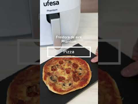 Receta de Pizza con Freidora de aire Ufesa Phantom #shorts