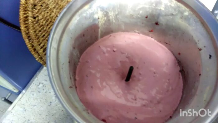 Receta thermomix "Espuma rápida de frutas congeladas".