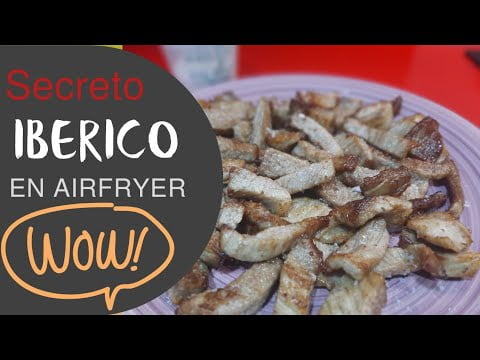 SECRETO IBERICO EN FREIDORA DE AIRE #airfryer #freidoradeaire #iberico