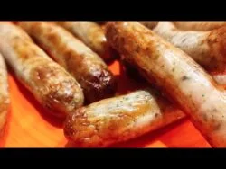 Salchichas Nuremberg en Freidora de Aire o Air Fryer