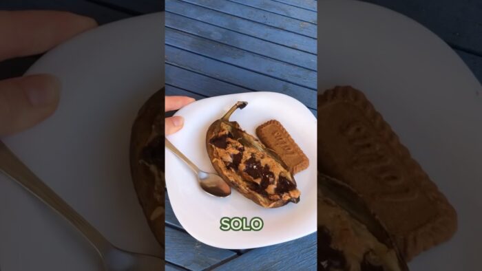 Si tienes FREIDORA DE AIRE necesitas PROBAR ESTO YA🤤🍌🍫 #airfyer #recetasfáciles