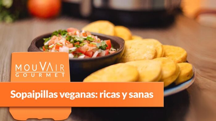 Sopaipillas Veganas en Freidora de Aire | Mouvair Gourmet