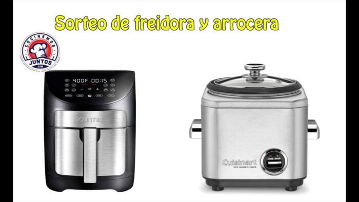 Sorteo de freidora de aire y arrocera/ Cocinemos juntos