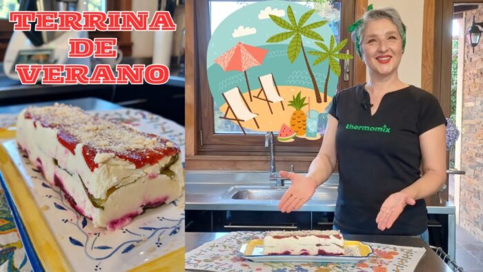 🌞⛱️ TERRINA DE VERANO ⛱️🌞 PASTEL FRÍO con Thermomix® 🔝 #TM6 #TM5 #TM31