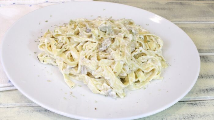 Tagliatelle funghi con Thermomix. DELICIOSOS