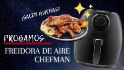 Todo acerca de la Freidora de aire Chefman Turbofry de 3.5 litros + ¡Receta de alitas! 😋