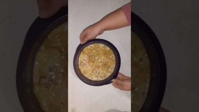 Tortilla de patata  con cebolla😋en freidora de aire/Airfryer.