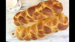 Trenza de brioche con Thermomix | Receta deliciosa