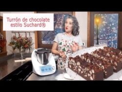 Turrón de chocolate estilo Suchard® con Thermomix®