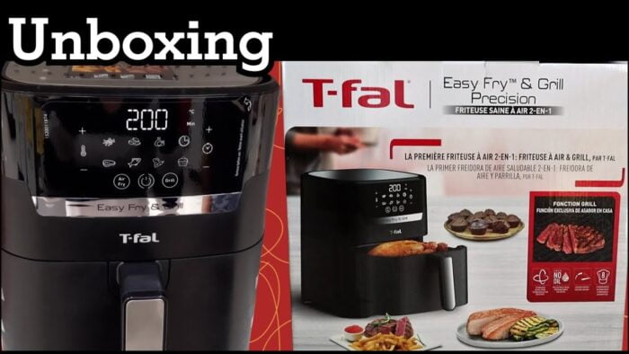 Unboxing freidora de aire T-fal 4.2 Litros