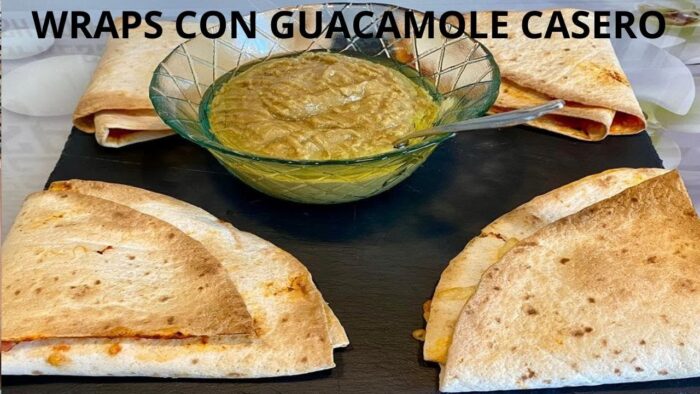 WRAPS 🥞 CON GUACAMOLE 🥑 CASERO !! CON FREIDORA DE AIRE Y ROBOT MAMBO!!🤤🤤
