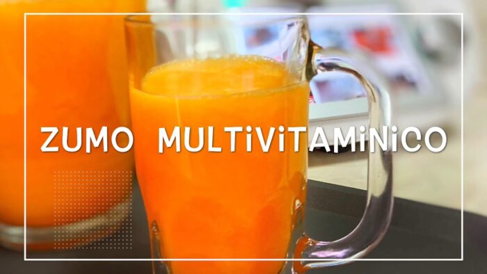 Zumo multivitamínico con Thermomix