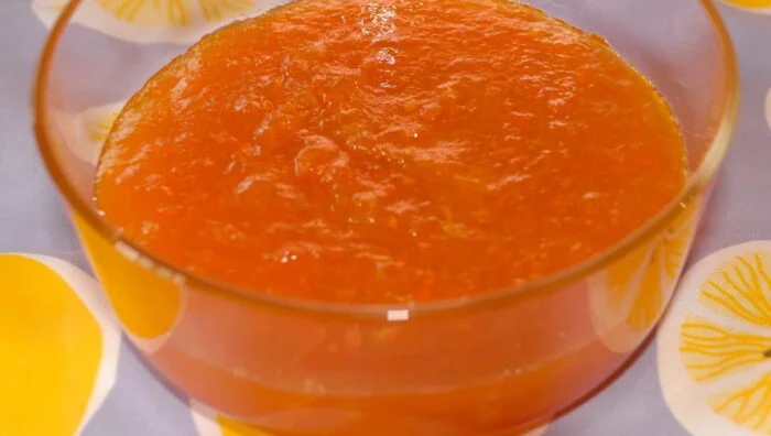 Compota casera de pomelo