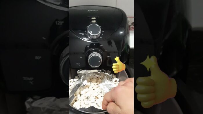😋 palomitas de maiz EN FREIDORA DE AIRE OSTER en 10 minutos /crispetas en el air fryer #shorts