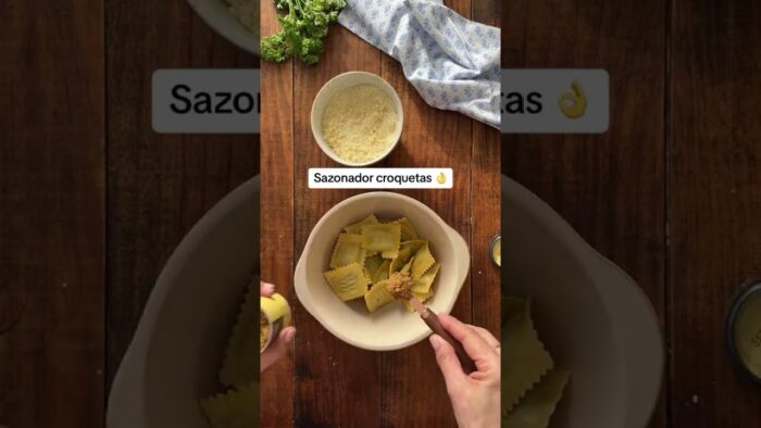 #shorts Raviolis en freidora de aire