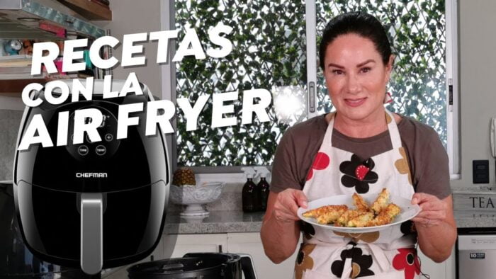 ¡COCINANDO con un AIR FRYER! ( FREIDORA DE AIRE) 😊 3 RECETAS FÁCILES | Gloria Calzada es Puro Glow