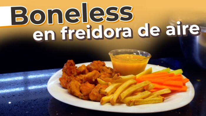 ¿CÓMO HACER BONELESS DE POLLO EN FREIDORA DE AIRE? Receta fácil salsa mango habanero | Los Cocina2