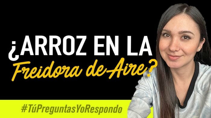 ¿SE PUEDE HACER ARROZ EN LA FREIDORA DE AIRE? | #TúPreguntasYoRespondo | Do it! Laura