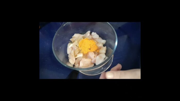 pincho de pollo 🍗 en freidora de aire