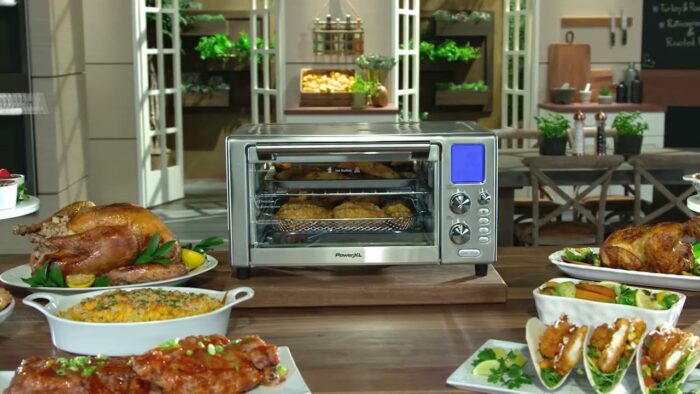 Horno y freidora de aire 360° PowerXL™, S-AFO-001-LA