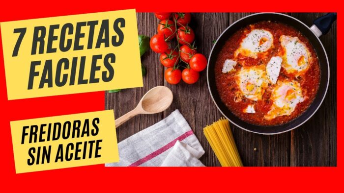 7 RECETAS FACILES para Freidora sin Aceite