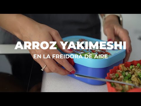 ARROZ YAKIMESHI EN LA FREIDORA DE AIRE