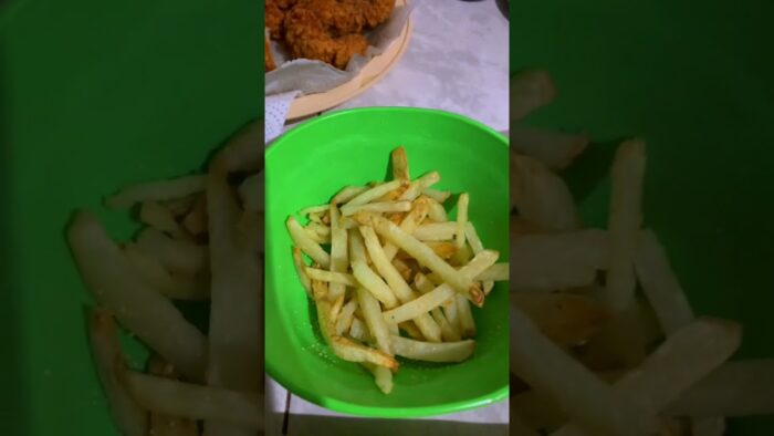 Aceite vs freidora de aire #papasfritas #freidoradeaire #aceite  #cocina