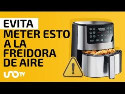 Alimentos que no debes meter en la freidora de aire