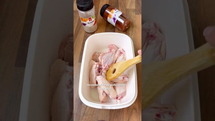 Alitas de Pollo en freidora de aire 🍗