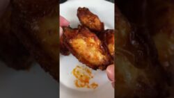 Alitas de Pollo en la Freidora de Aire #shorts