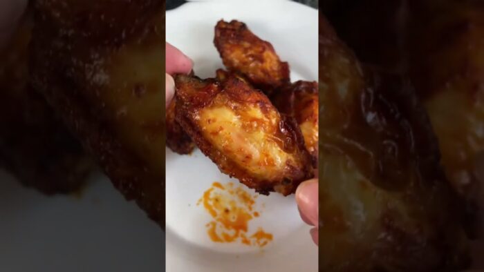 Alitas de Pollo en la Freidora de Aire #shorts