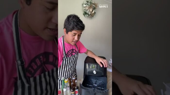 Alitas orientales en freidora de aire 🍽
