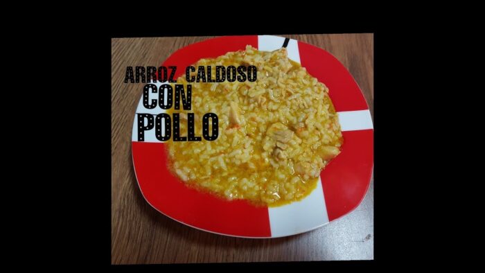 Arroz caldoso con pollo en thermomix tm5