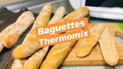 BAGUETTES CASERAS Y FACILES THERMOMIX