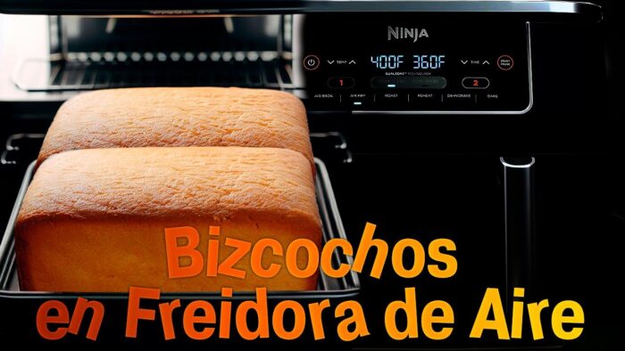 Bizcocho Cubano en Freidora de Aire (Air Fryer)🍞📟👩🍳 Gaceñiga #bizcochos #recetasdulces #biscuit