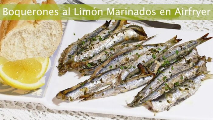 🐠 Boquerones al Limón en Freidora de Aire 🍋 ¡RIQUÍSIMOS! 😋