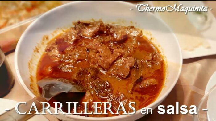 CARRILLERAS en salsa con THERMOMIX®. Exquisitas y tiernas.